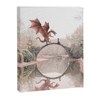 Dragon & Princess Canvas Print Gallery Image 6
