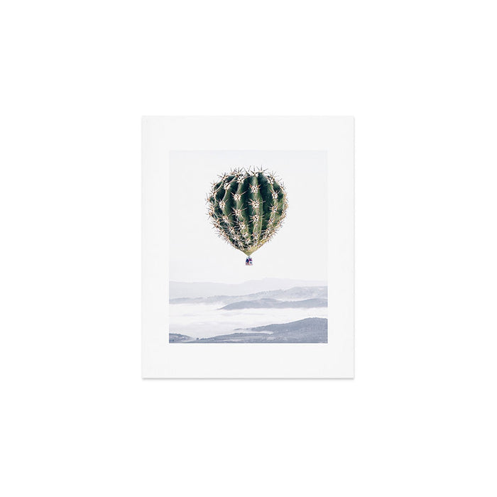 Flying Cactus Art Print Gallery Image 1