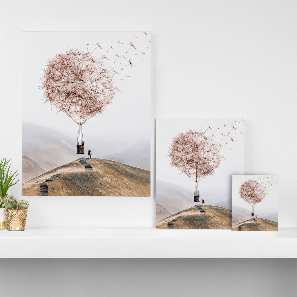 Flying Dandelion Canvas Print Gallery Image 3
