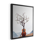 Guitar Tree Framed Canvas Print Gallery Image 2