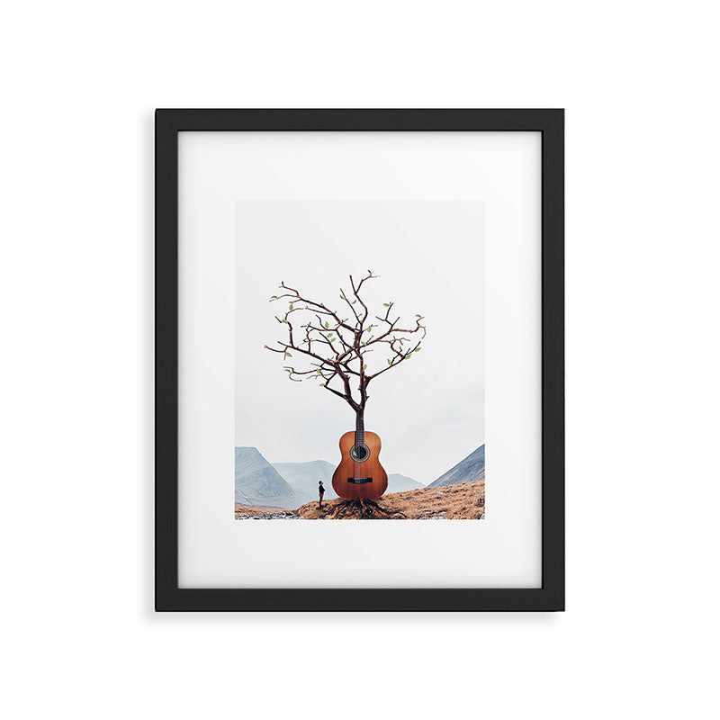 Guitar Tree Framed Art Print Gallery Image 6