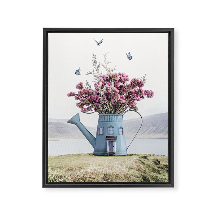Home Sweet Home Framed Canvas Print Gallery Image 1