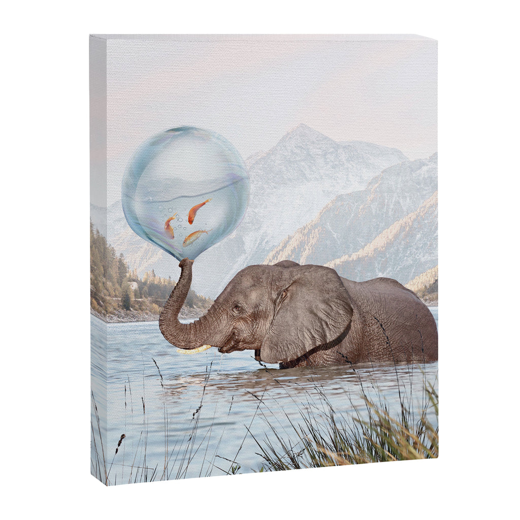 In a Bubble Canvas Print Gallery Image 6