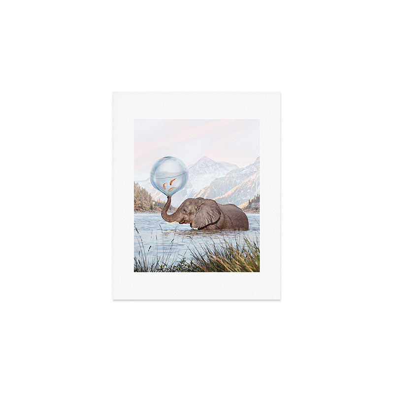 In A Bubble Art Print