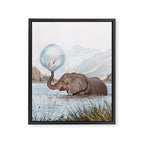 In a Bubble Framed Canvas Print Gallery Image 6