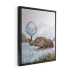 In a Bubble Framed Canvas Print Gallery Image 2