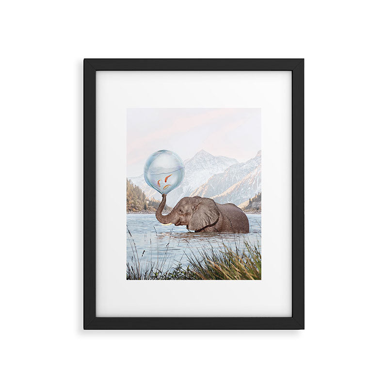 In a Bubble Framed Art Print Gallery Image 4
