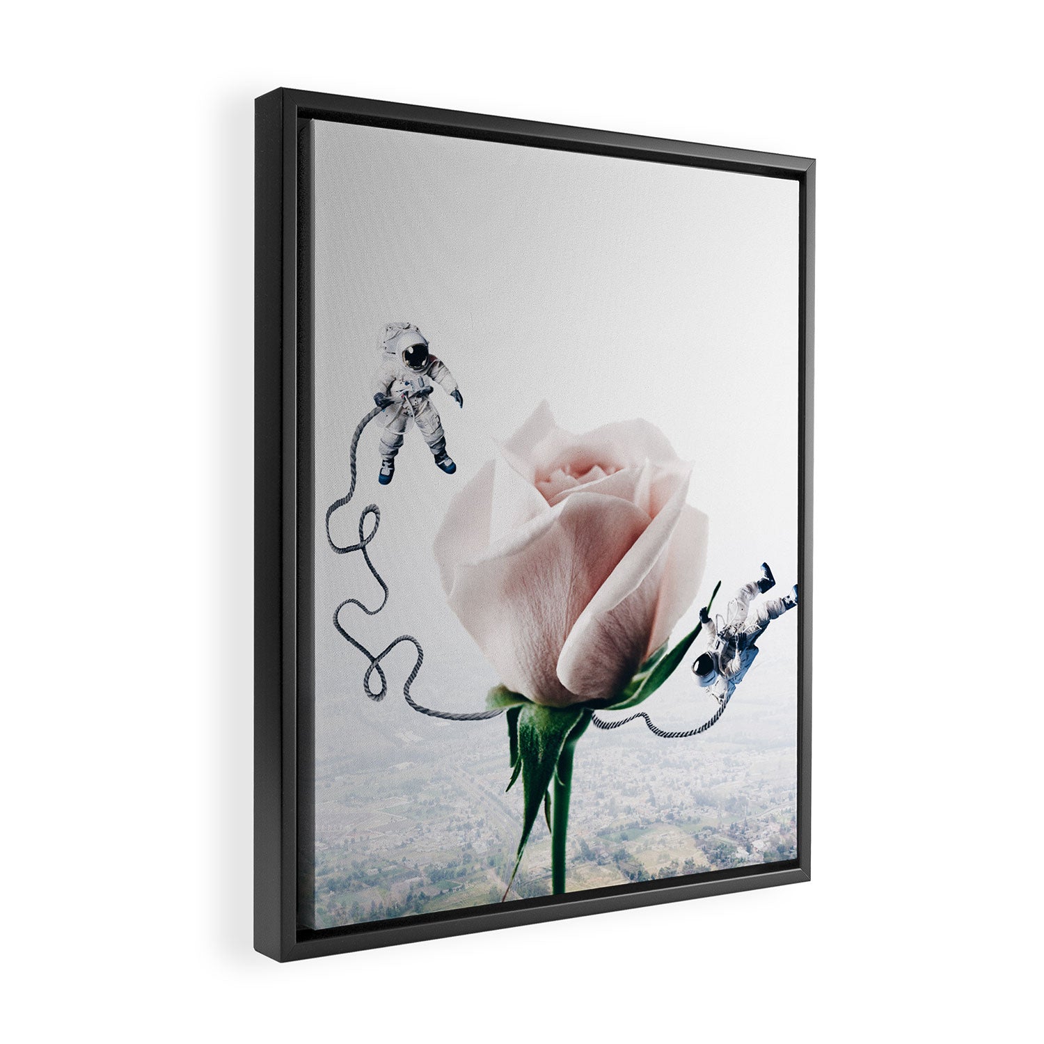 In Orbit Framed Canvas Print Gallery Image 2