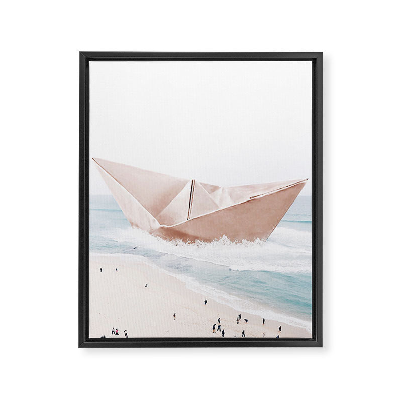 Let's sail away Framed Canvas Print Gallery Image 8