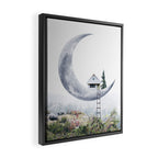 Moon House Framed Canvas Print Gallery Image 2