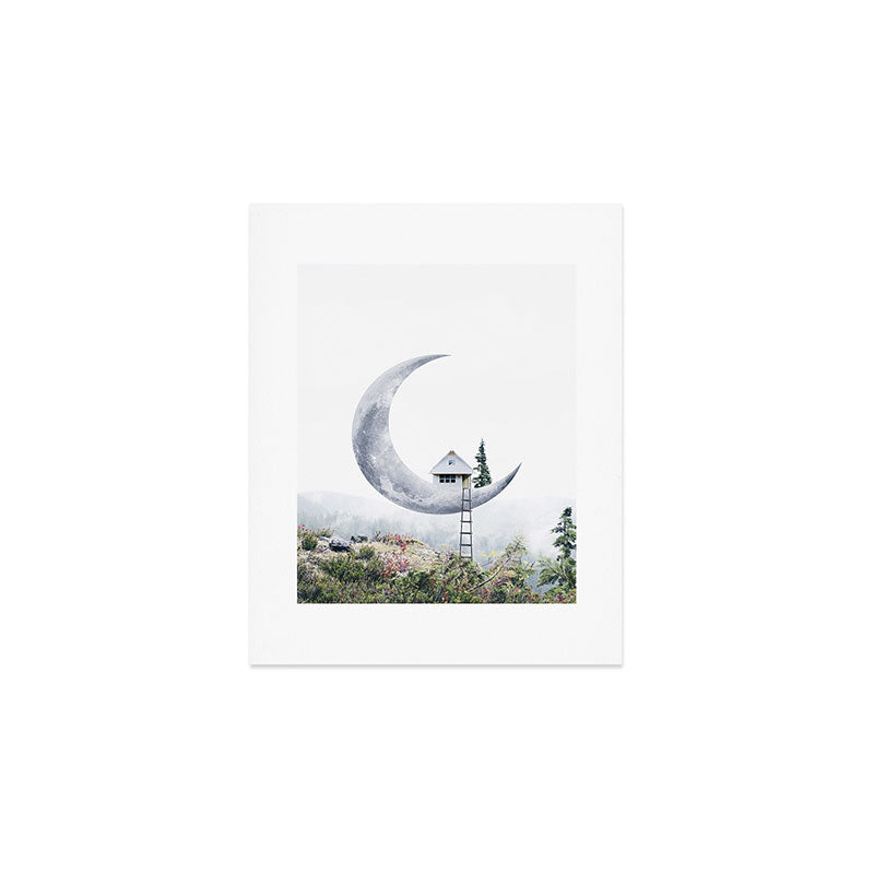 Moon House II Art Print Gallery Image 1