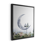 Moon House II Framed Canvas Print Gallery Image 2