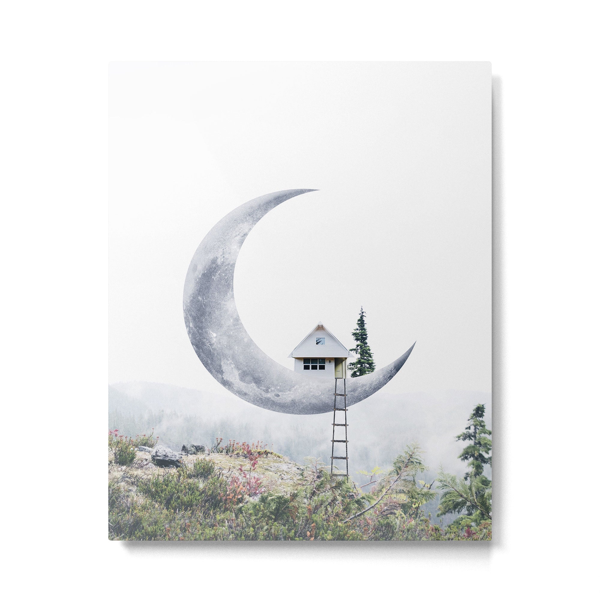 Moon House II Metal Print Gallery Image 4