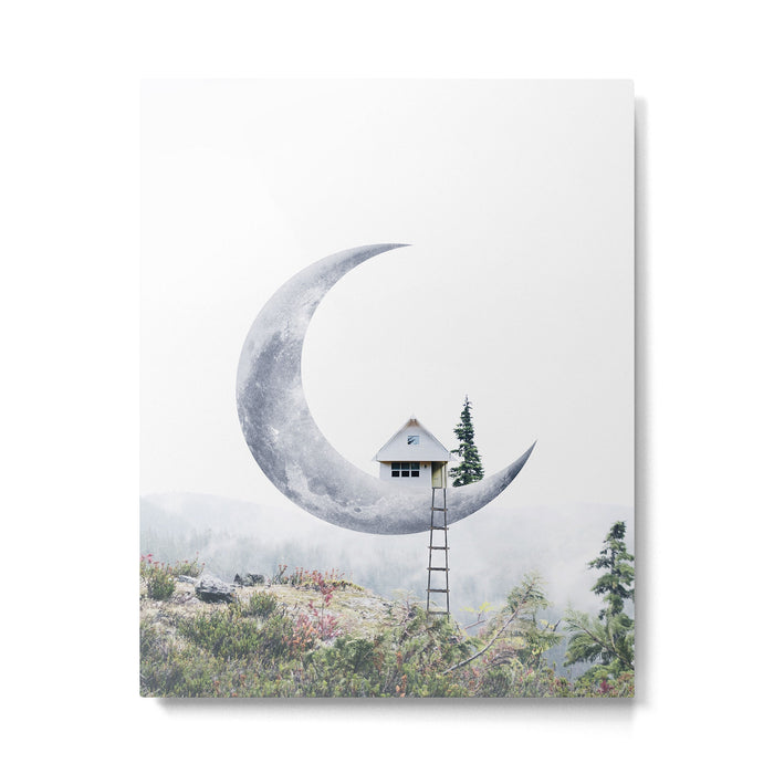 Moon House II Metal Print Gallery Image 1