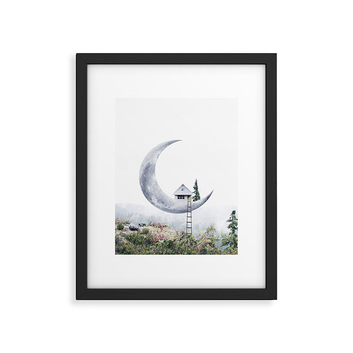 Moon House II Framed Art Print Gallery Image 1
