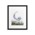 Moon House Framed Art Print Gallery Image 4