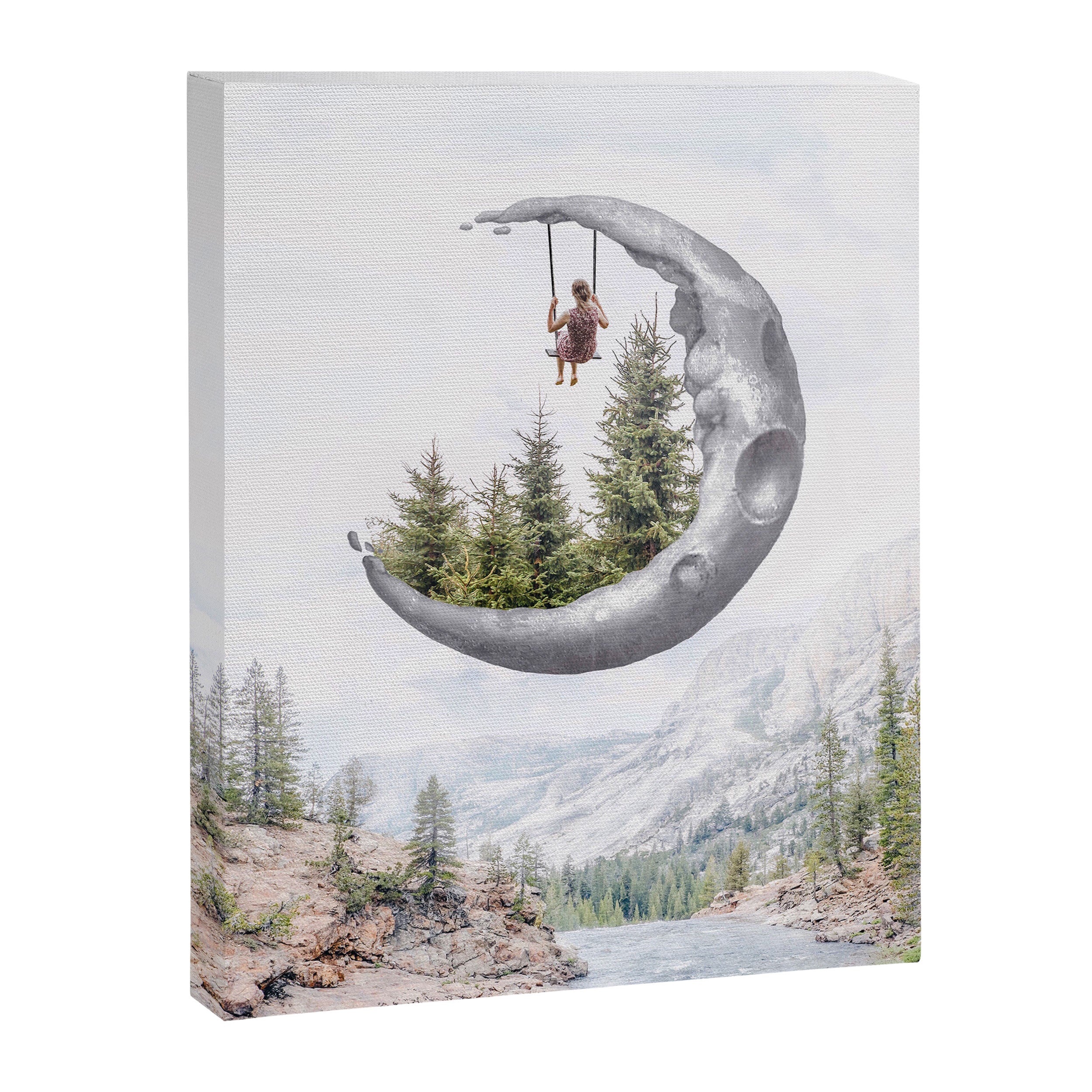 Moon Swing Canvas Print Gallery Image 8
