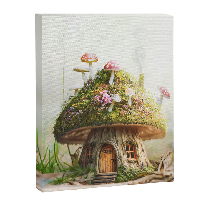 Mushroom House Canvas Print Gallery Image 1