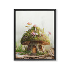 Mushroom House Framed Canvas Print Gallery Image 8