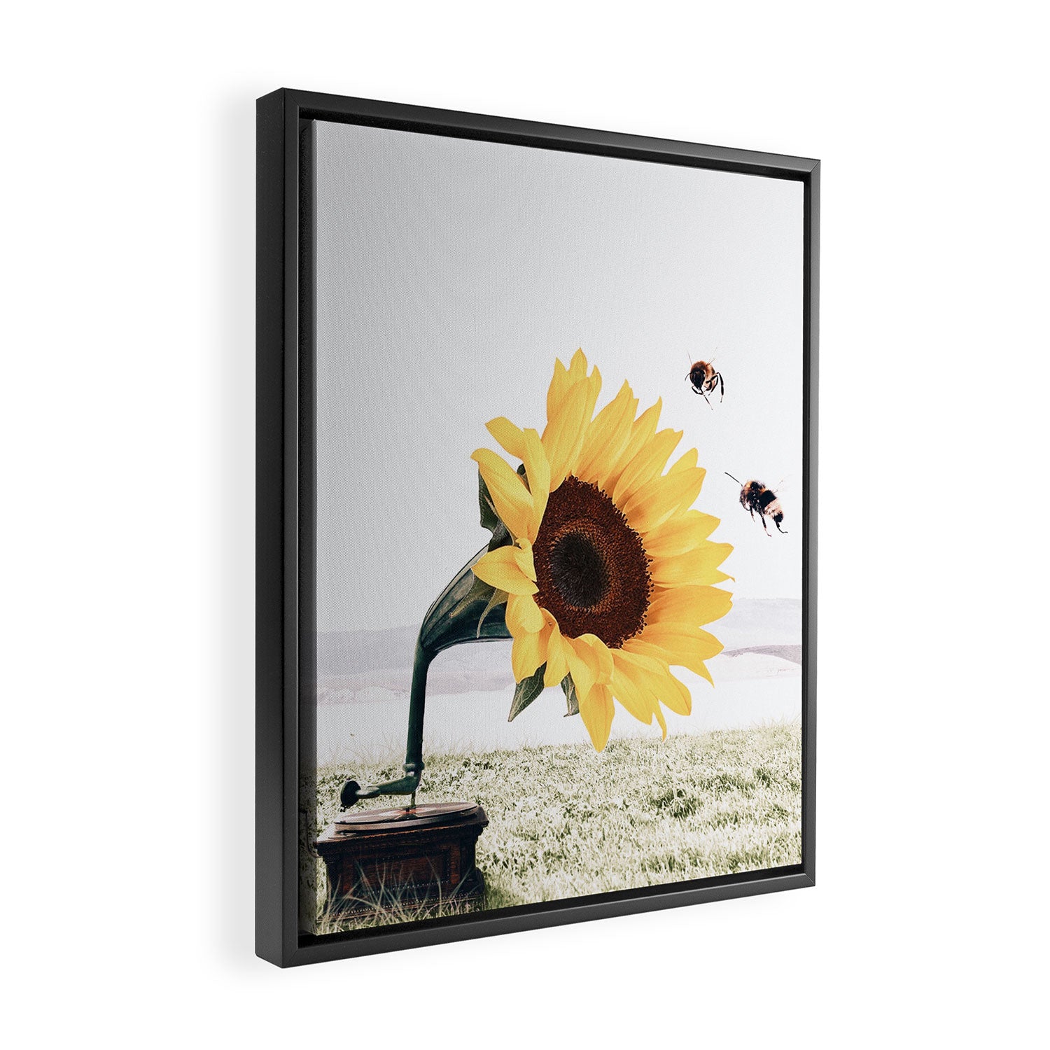Music to my eyes II Framed Canvas Print Gallery Image 2