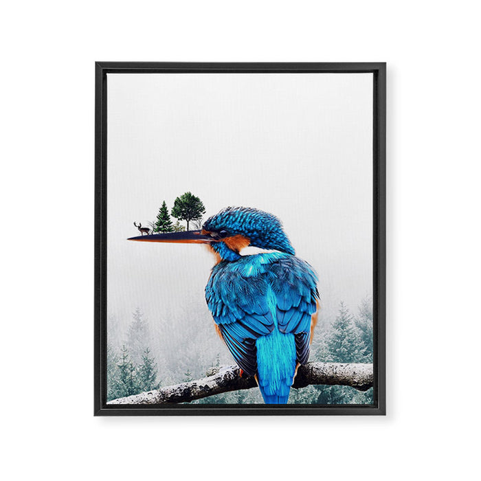 Symbiosis Framed Canvas Print Gallery Image 1