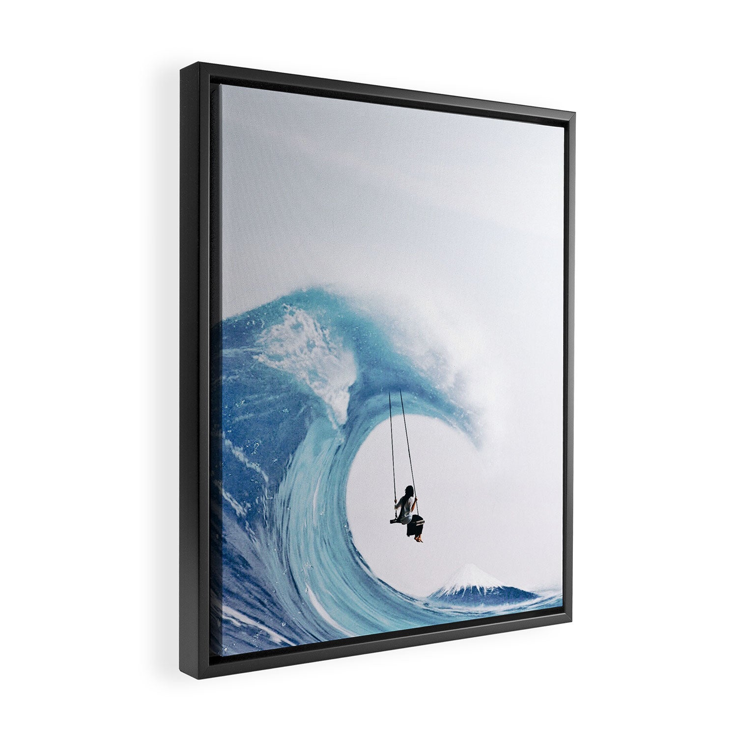 The Great Wave Framed Canvas Print Gallery Image 2