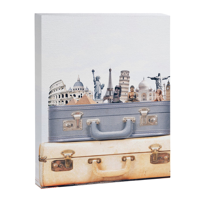 Travel Luggage Canvas Print Gallery Image 1