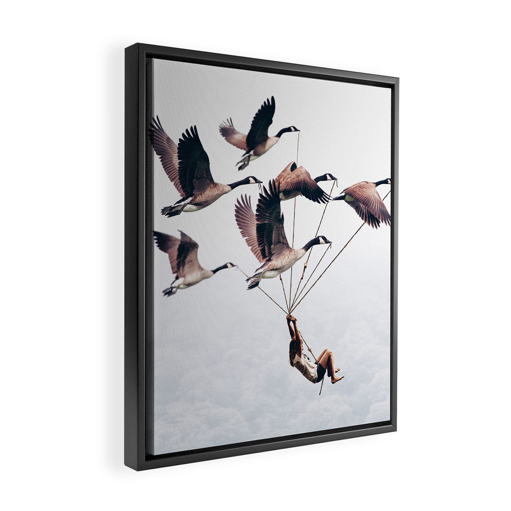 Wild Ride Framed Canvas Print Gallery Image 2