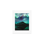 Auroras over Bow Lake, Banff Art Print Gallery Image 1