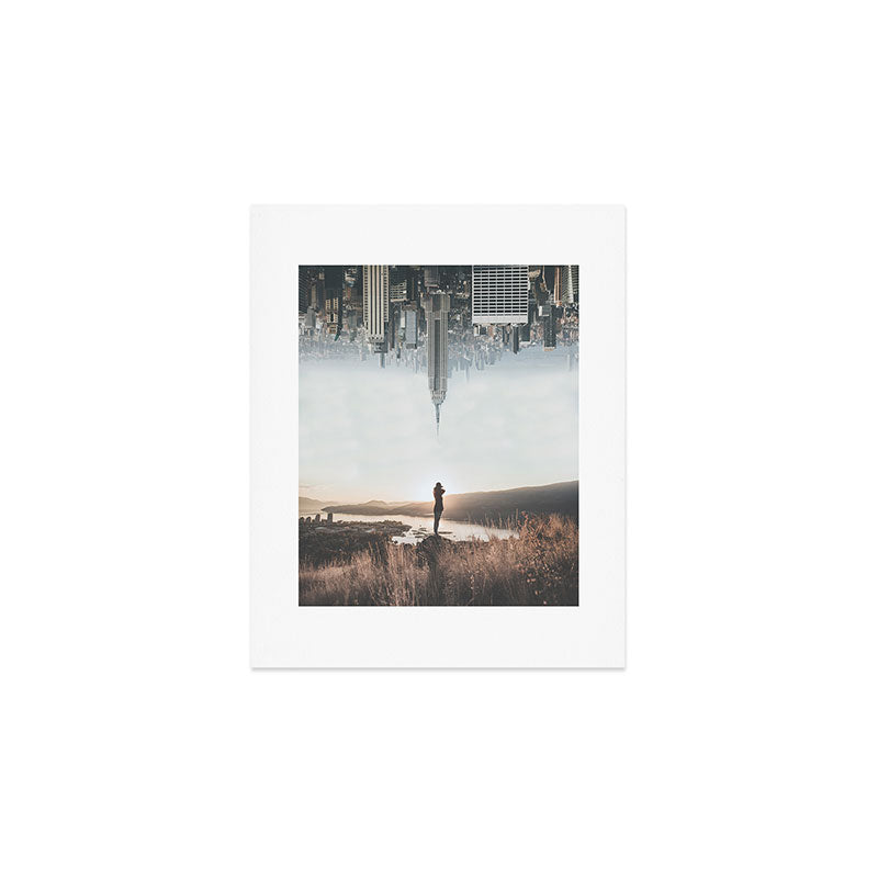 Between Earth & City Art Print Gallery Image 1