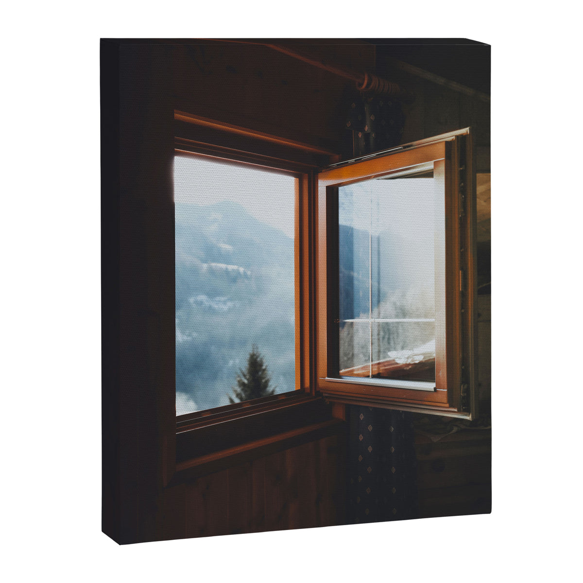 Dolomite Cabin Canvas Print Gallery Image 6
