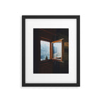 Dolomite Cabin Framed Art Print Gallery Image 5