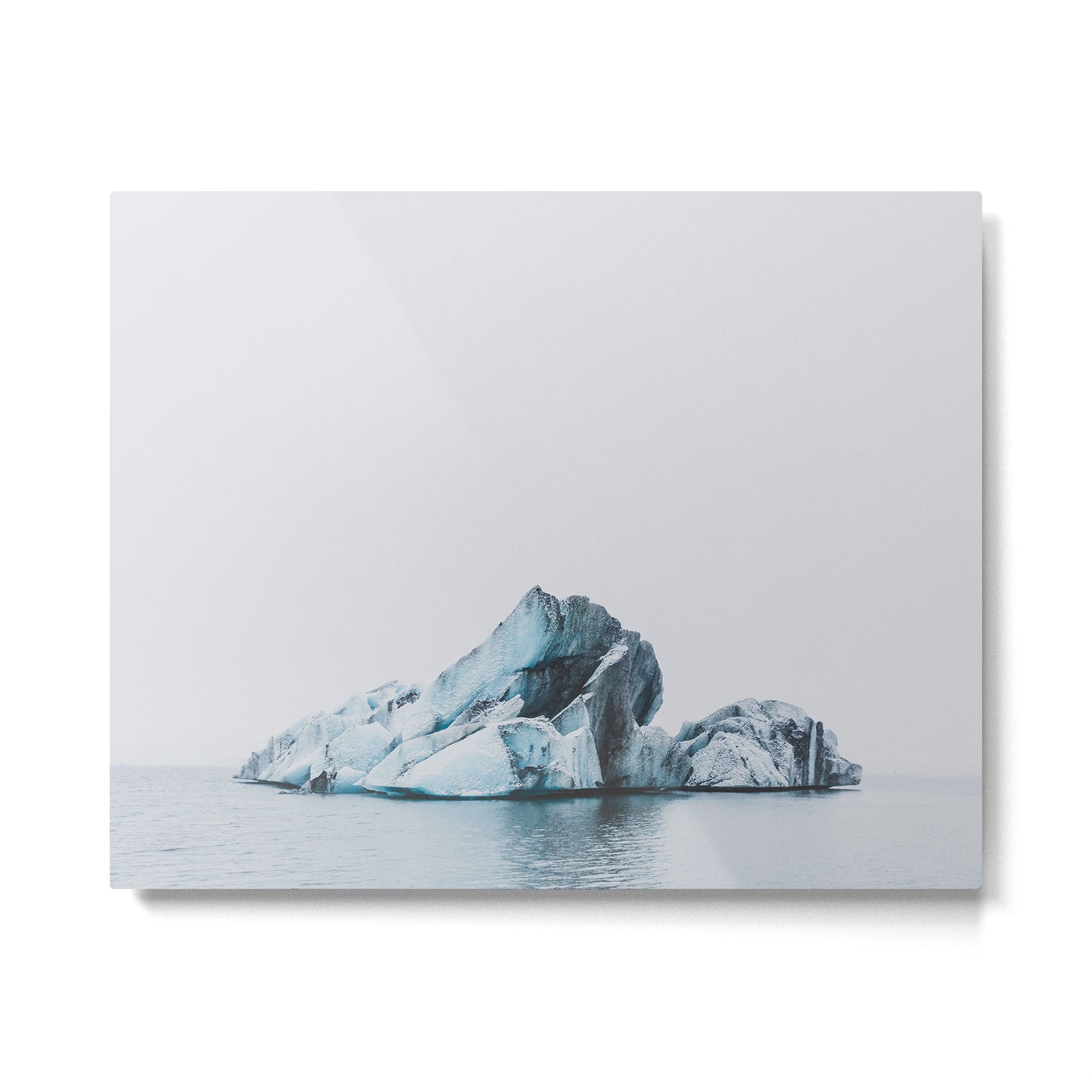 Jökulsárlón, Iceland Metal Print Gallery Image 4