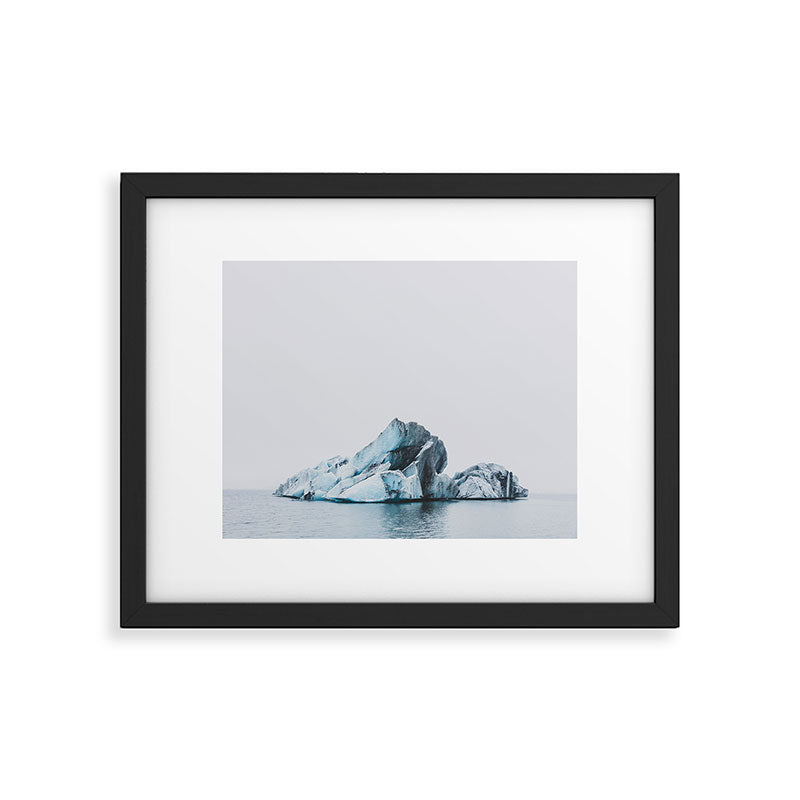 Jökulsárlón, Iceland Framed Art Print Gallery Image 4