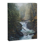 Little Qualicum Falls Canvas Print Gallery Image 6