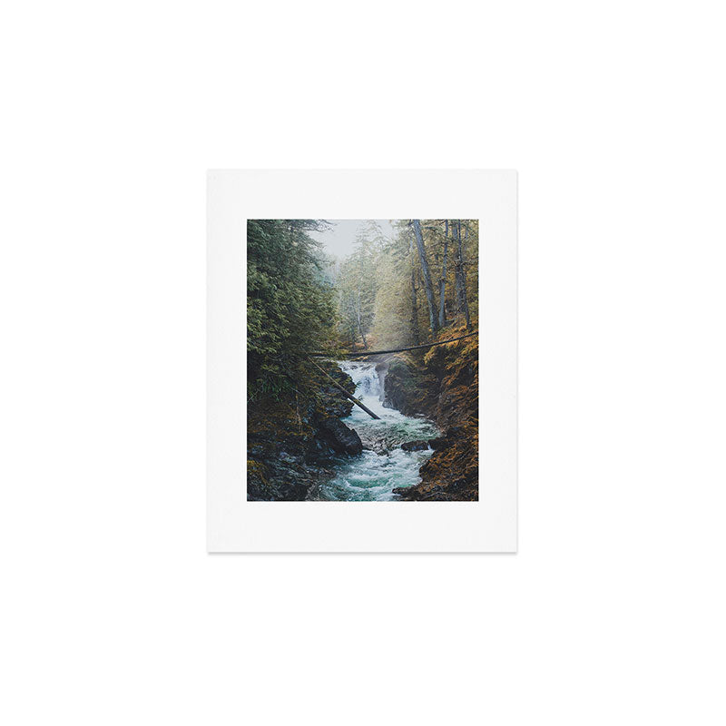 Little Qualicum Falls Art Print Gallery Image 1