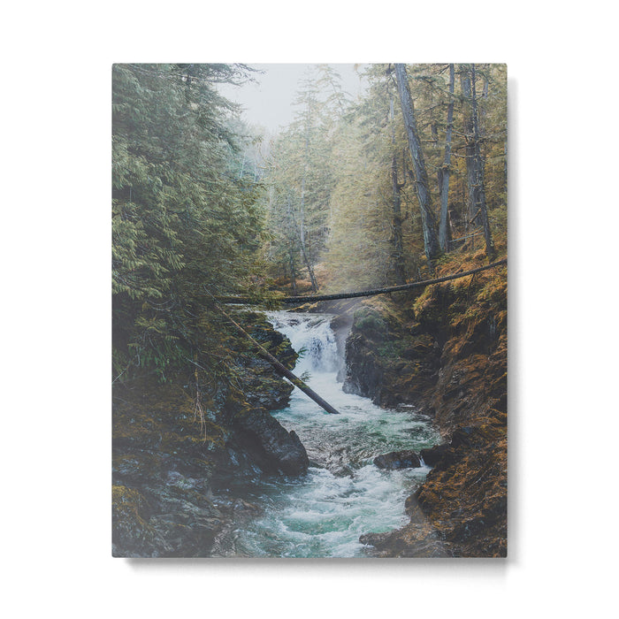 Little Qualicum Falls Metal Print Gallery Image 1