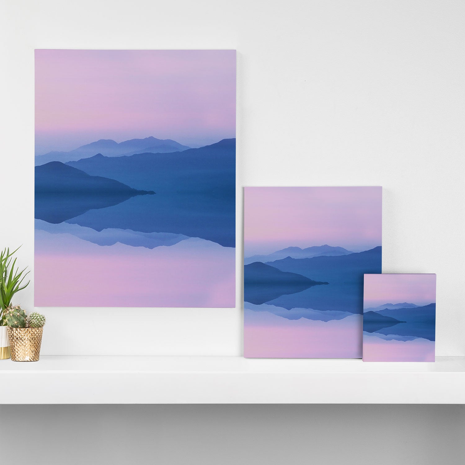 Mountain Reflections Canvas Print Gallery Image 3