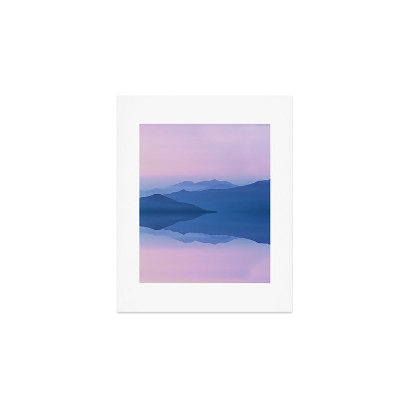 Mountain Reflections Art Print Gallery Image 1