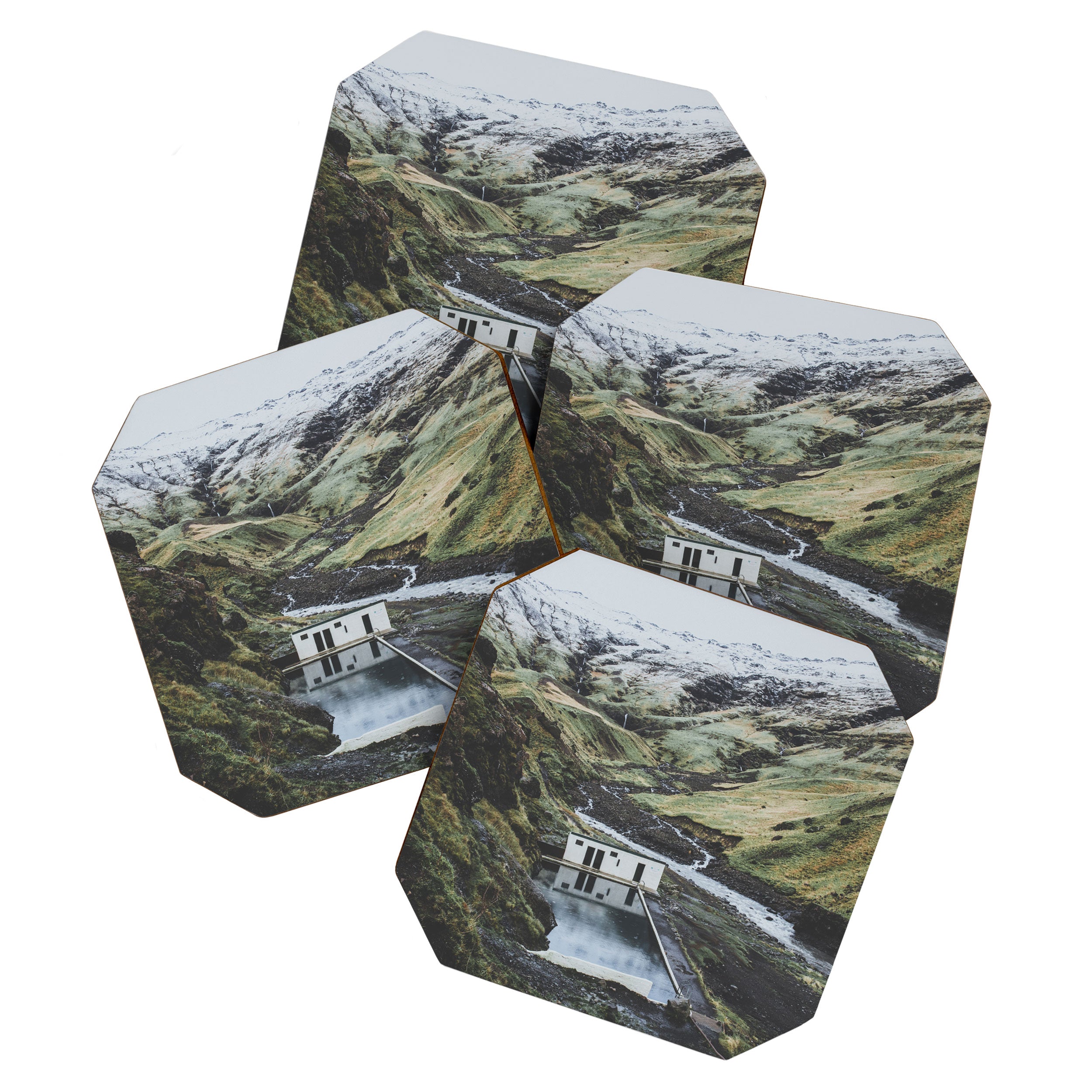 Seljavallalaug, Iceland Coaster Gallery Image 1