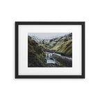 Seljavallalaug, Iceland Framed Art Print Gallery Image 5