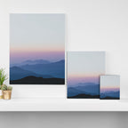 Sunset in the Annapurnas Canvas Print Gallery Image 3