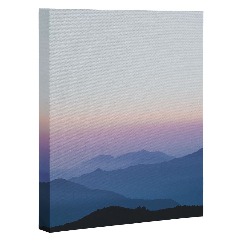 Sunset in the Annapurnas Canvas Print Gallery Image 3