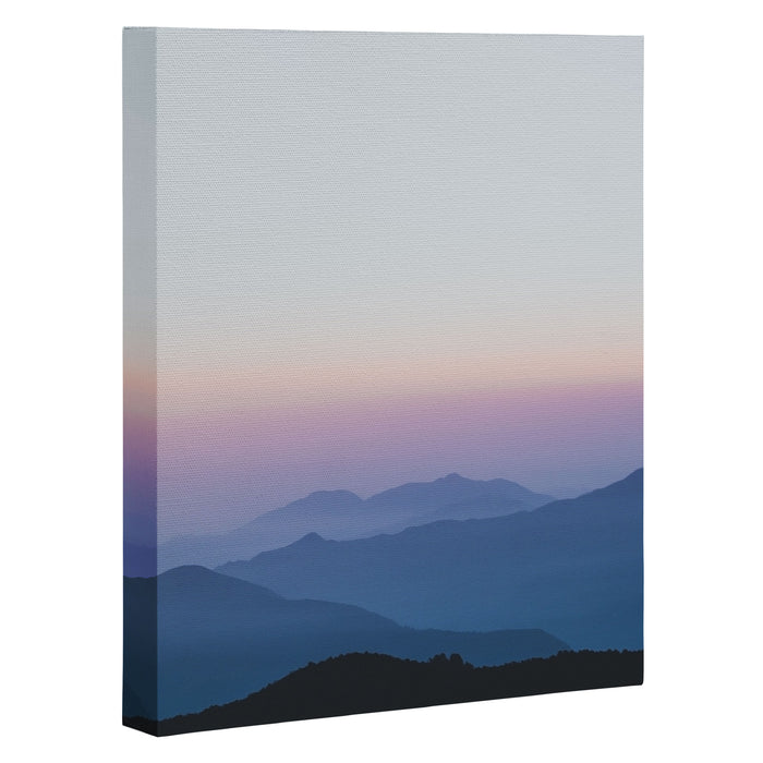 Sunset in the Annapurnas Canvas Print Gallery Image 1