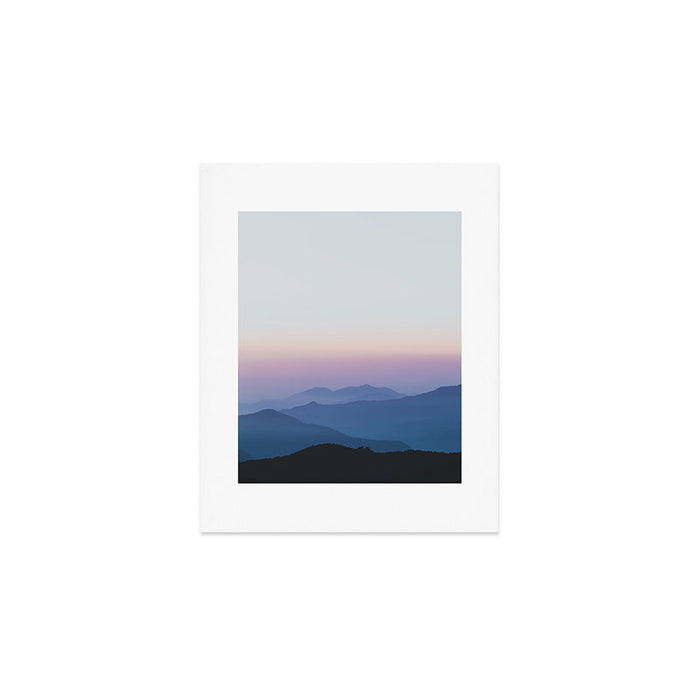 Sunset in the Annapurnas Art Print Gallery Image 1