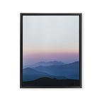 Sunset in the Annapurnas Framed Canvas Print Gallery Image 6