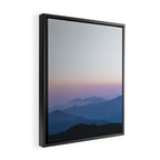 Sunset in the Annapurnas Framed Canvas Print Gallery Image 2