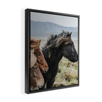 Thingeyrar, Iceland Framed Canvas Print Gallery Image 2