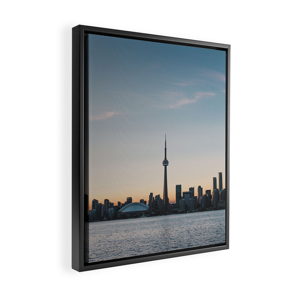 Toronto, Canada Framed Canvas Print Gallery Image 2