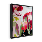 abstract floral bloom Framed Canvas Print Gallery Image 2